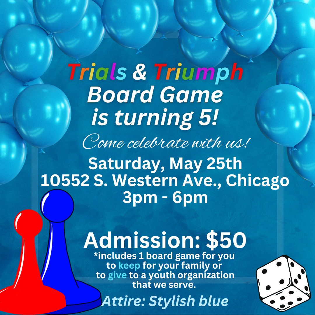 The Blue Party -- Trials & Triumph Turns 5!